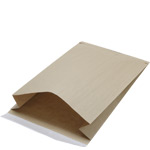 Natural Brown Kraft Dura-Bag Shipper w/ Gusset - 12-1/2 x 4 x 20 in.
