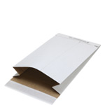 White Eco-Shipper w/ Gusset - 8-1/2 x 3-1/4 x 14-1/2 in.