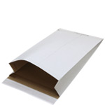 White Eco-Shipper w/ Gusset - 10-1/2 x 3-3/4 x 19 in.