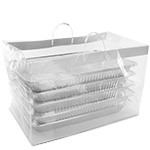 Heavy Duty Clear Catering Tray Bags 22 x 14 x 15 in.