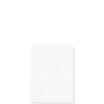 1/2# White Gourmet Glassine Bags 5.75 x 7.5"