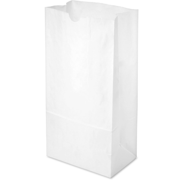 White 20# Paper SOS Bags