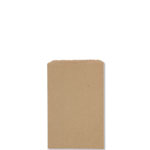 6.25" x 9.25" 100% Recycled Natural Brown Kraft Merchandise Bags