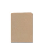 10" x 13" 100% Recycled Natural Brown Kraft Merchandise Bags