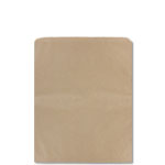 12" x 15" 100% Recycled Natural Brown Kraft Merchandise Bags