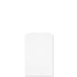 5" x 7.5" White Kraft Merchandise Bags