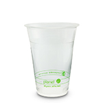 16 oz Compostable PLA Clear Cold Cups
