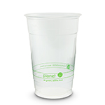 20 oz Compostable PLA Clear Cold Cups