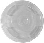 Compostable PLA Flat LIDS for 9 to 24 oz PLA Cold Drink  Cups