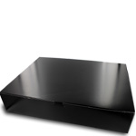 19 x 14 x 4" Black Bakery / Cupcake Bakery Boxes