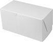 8 x 4 x 4" White Cupcake Bakery Boxes