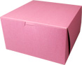 9 x 9 x 5" Pink Cake Bakery Boxes