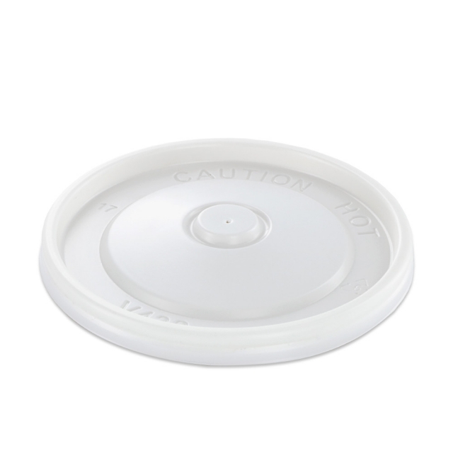White Lid for 8/12/16 oz. Insulated Ripple Soup Cups