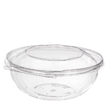 Tamper Evident / Tamper Resistant Clamshell Bowl - 80 oz.