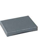 Slate Ribbed Gift Card Boxes w/ White Interior