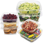 Compostable Clear Plastic Deli Containers