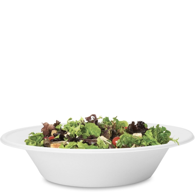 Compostable Bowl - Pho Style - Sugar Cane Fiber - 24 oz.