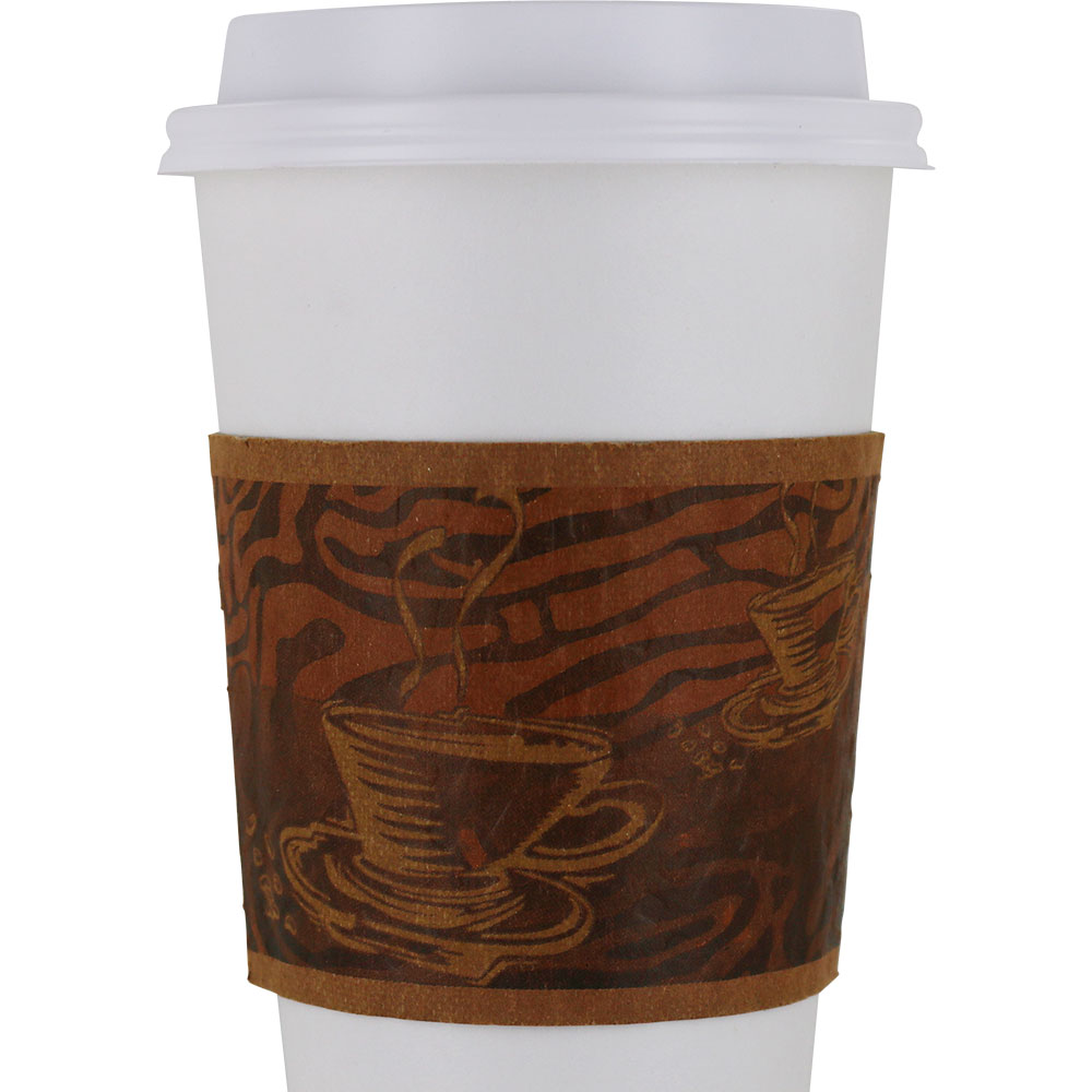 Custom Coffee Cup Sleeves Branded Drink Jackets MrTakeOutBags