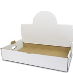 Full Pan Catering Tray Pop Up Display - White