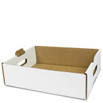 Half Pan Catering Tray  - White