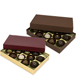 1/2 lb. Two-Part Rigid Candy Boxes