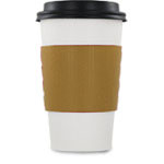 Natural Brown Kraft Paper Coffee Cup Sleeves - EcoSleeve (12, 16, 20 oz.)