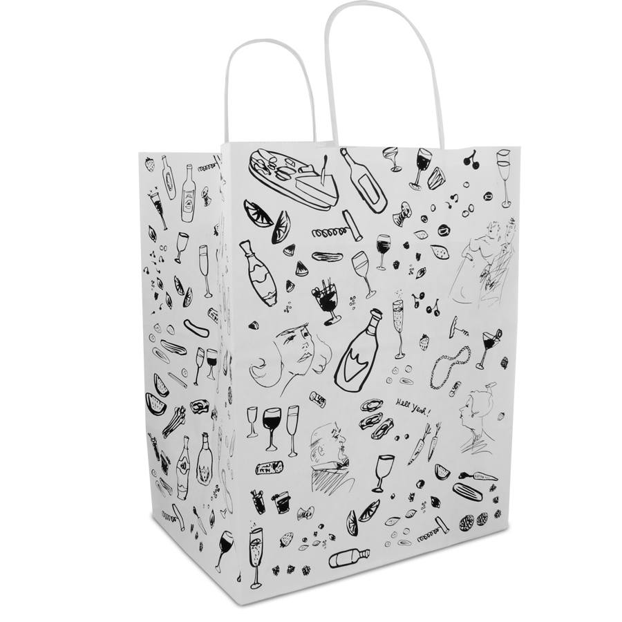 Custom Printed Paper Shopping Bags Wholesale Custom Shopping Bags