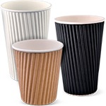 Ripple Wrap Coffee Cups