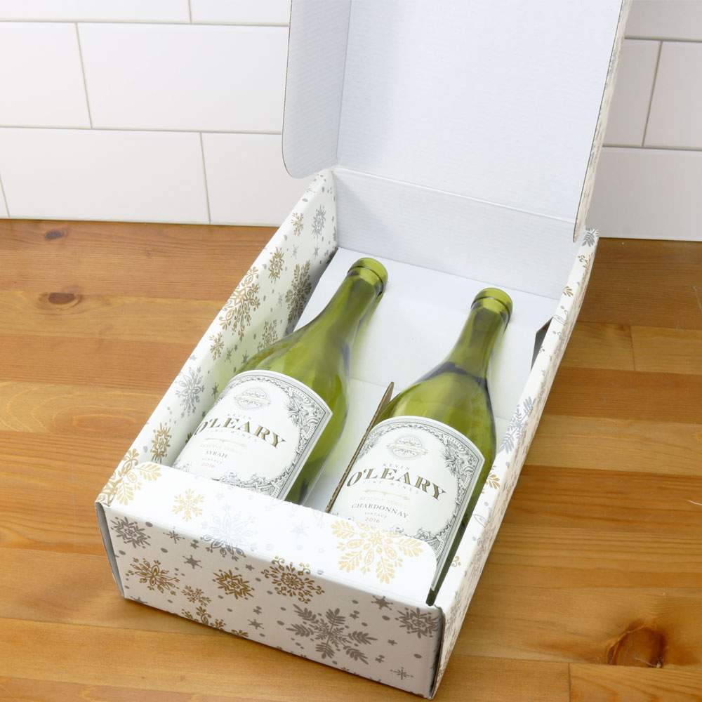 Imported Cardboard Wine Bottle Gift Boxes MrTakeOutBags