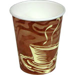 Swirl Design Paper Coffee Cups