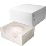 White Bakery Boxes