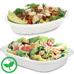 Biodegradable Takeout Containers / Compostable Grab and Go Containers