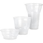 Clear Plastic Parfait and Sundae Cups