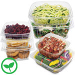 Compostable Clear Plastic Deli Containers