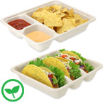Compostable Takeout Trays