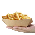 Brown Kraft Paper Food Trays