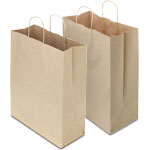Natural Brown Kraft Shopping Bags