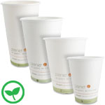 Planet+ Compostable Paper Coffee Cups