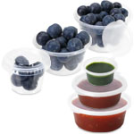 Plastic Condiment Portion Cups