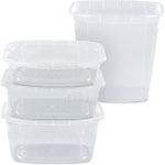 Rectangular Clear Deli Containers