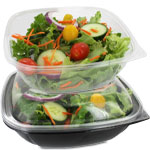 Square Plastic Bowls