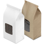 Window Tin Tie Coffee Bags