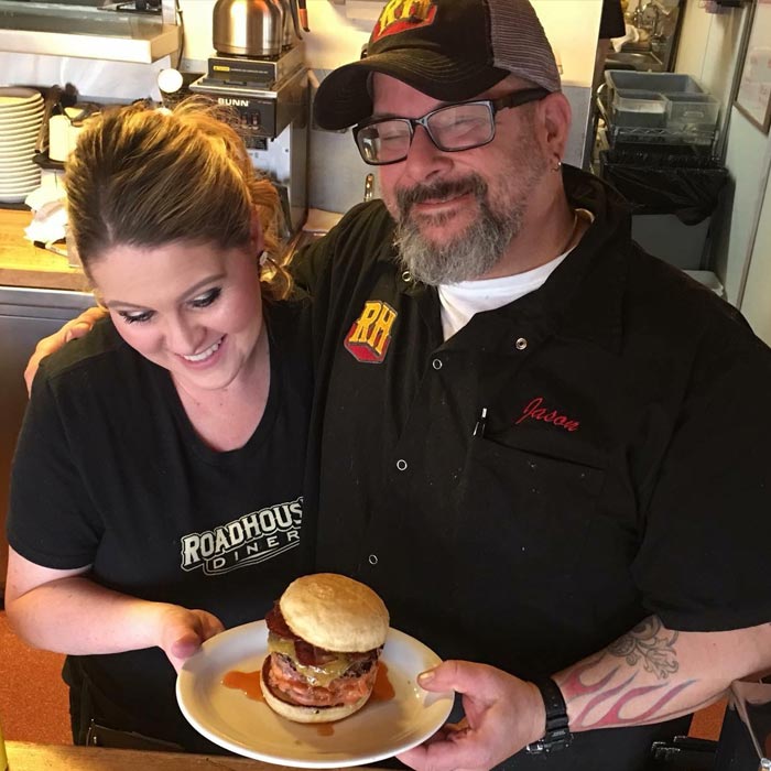 roadhouse diner storefront